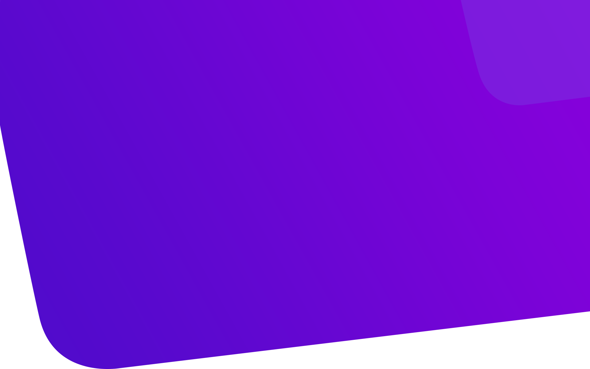 Abstract gradient background transitioning from deep purple to violet with diagonal light streaks, smooth digital mood